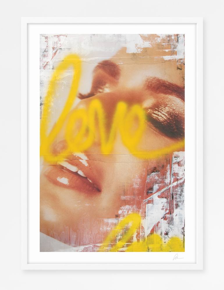 Original Modernism Love Collage by Aaron Haxton