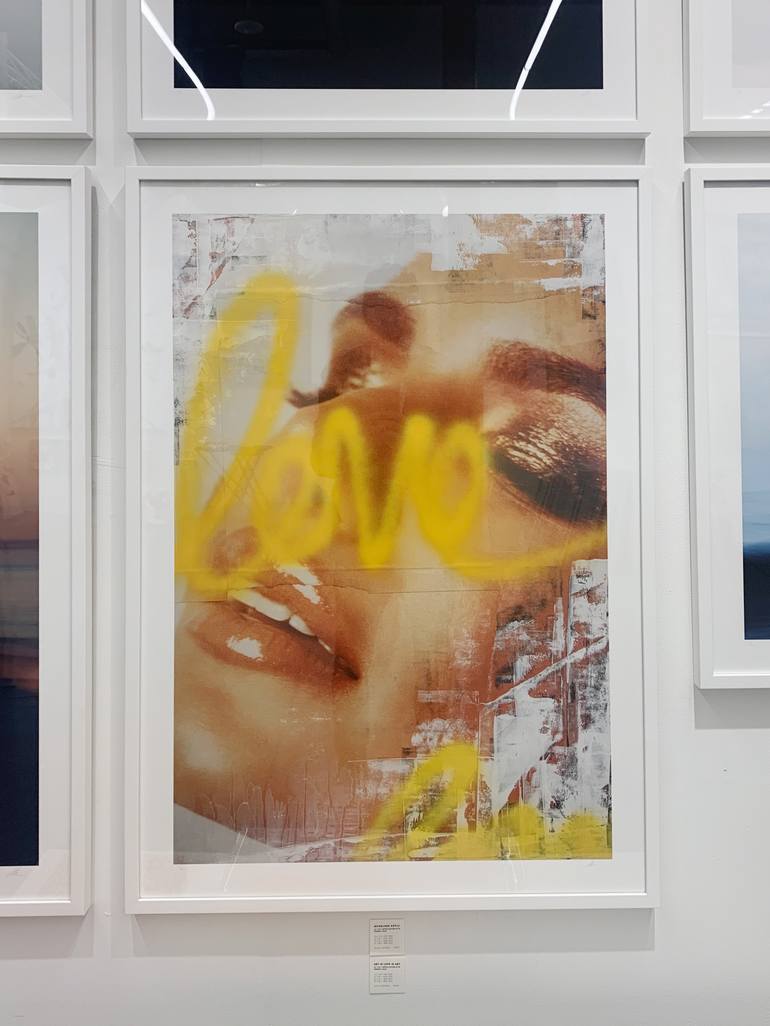Original Modernism Love Collage by Aaron Haxton