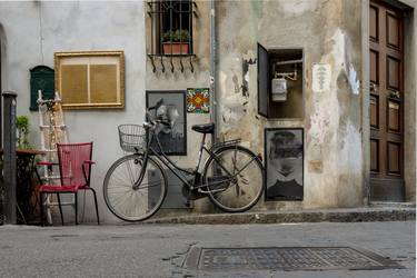 Print of Bicycle Photography by pietro cimino