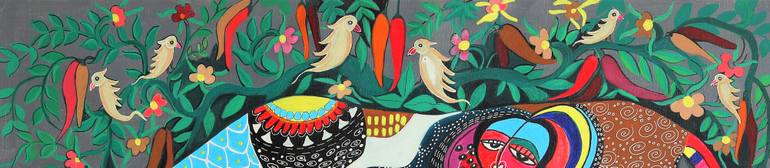 Original Conceptual Love Painting by Veenana Official