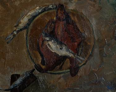 Print of Impressionism Fish Paintings by Svetlana Schiel