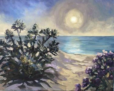 Print of Beach Paintings by Svetlana Schiel