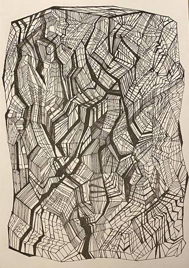 Print of Cubism Abstract Drawings by Amr Salem