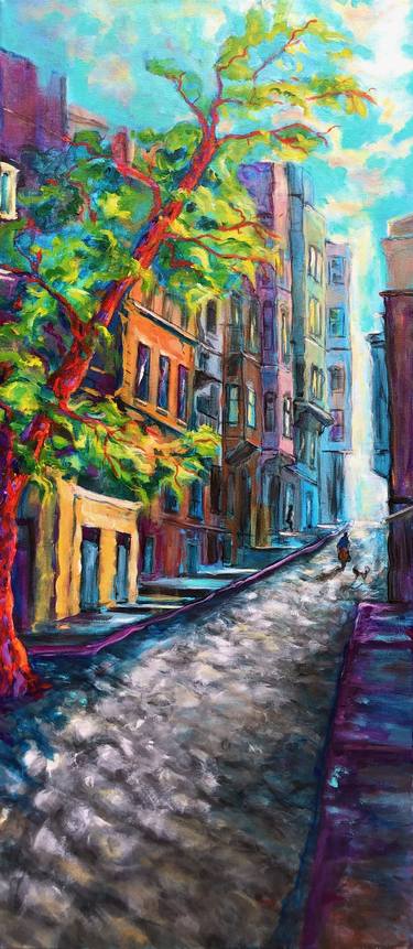 Print of Impressionism Architecture Paintings by Berrak Ergul Lajoie