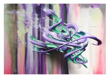 Print of Abstract Graffiti Paintings by Made 514