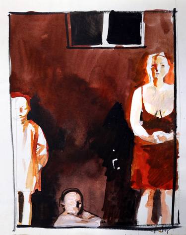 Print of Conceptual Family Paintings by Andrei Zadorine