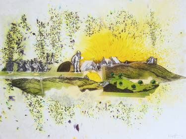 Print of Nature Paintings by Manju Shandler