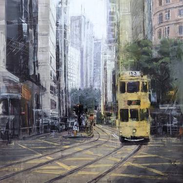 Original Contemporary Cities Paintings by Eduard Warkentin