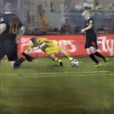 Print of Abstract Sports Paintings by Eduard Warkentin