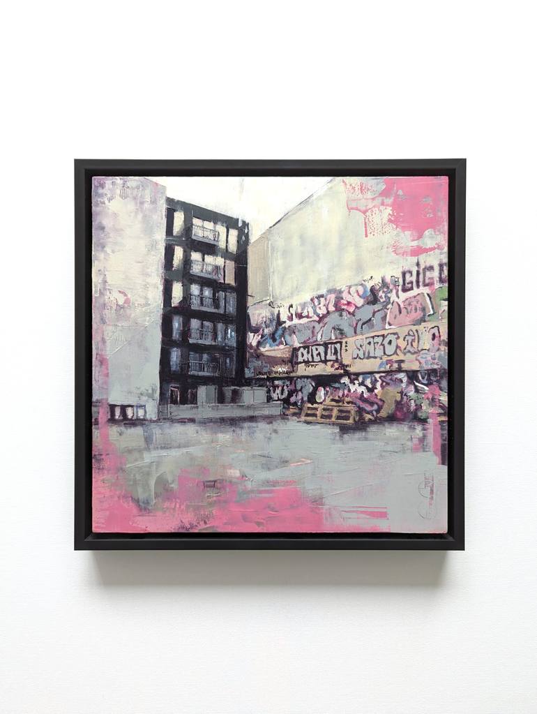 Original Impressionism Cities Painting by Eduard Warkentin