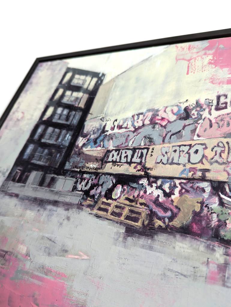 Original Impressionism Cities Painting by Eduard Warkentin