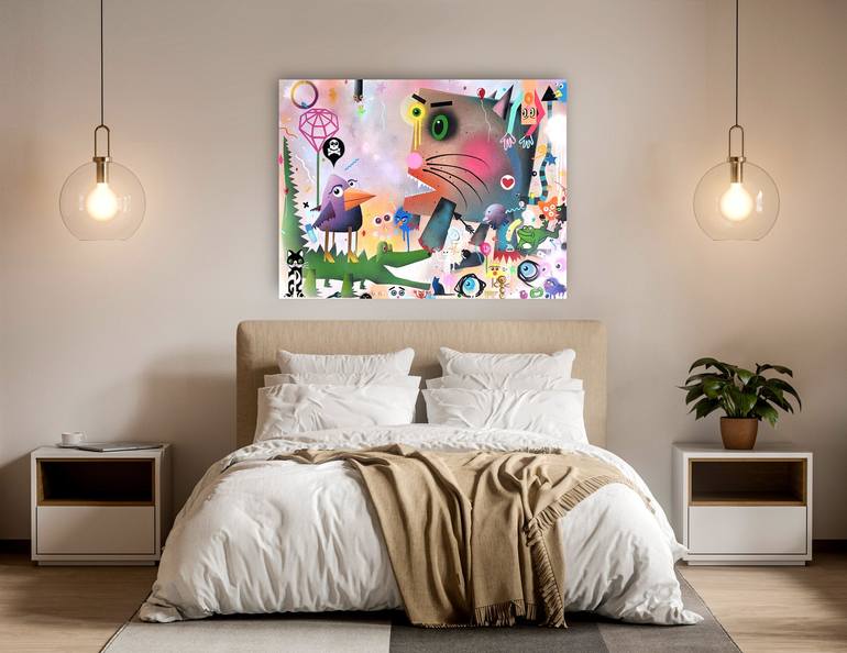 Original Contemporary Animal Painting by Michael Tierney