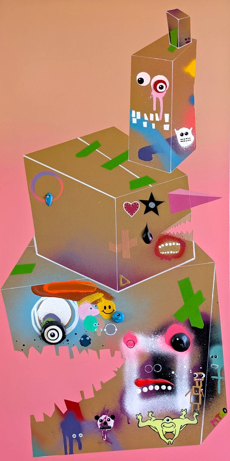 Print of Street Art Graffiti Painting by Michael Tierney