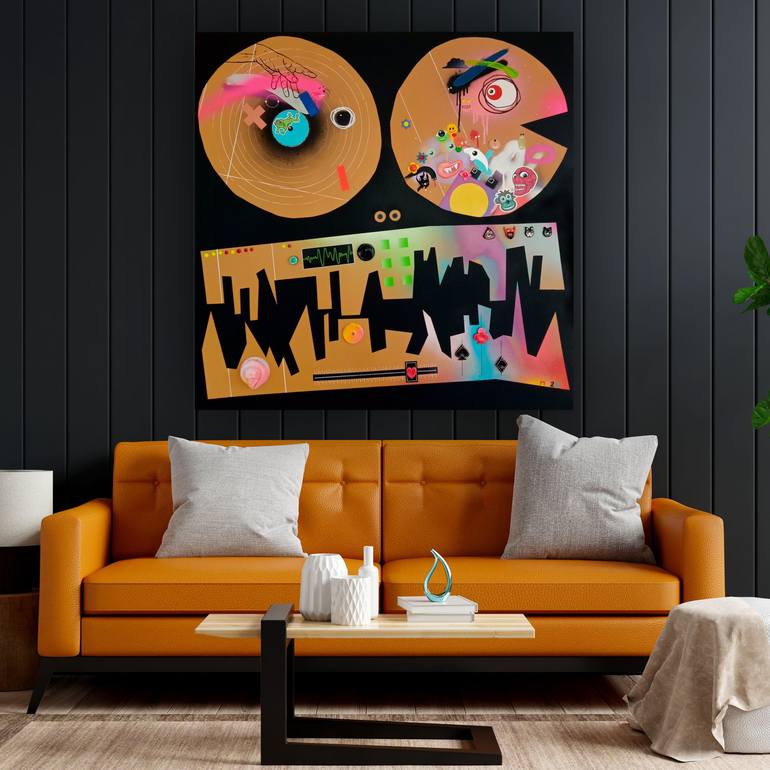 Original Music Painting by Michael Tierney