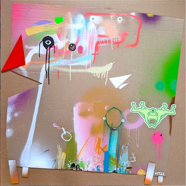 Print of Graffiti Collage by Michael Tierney