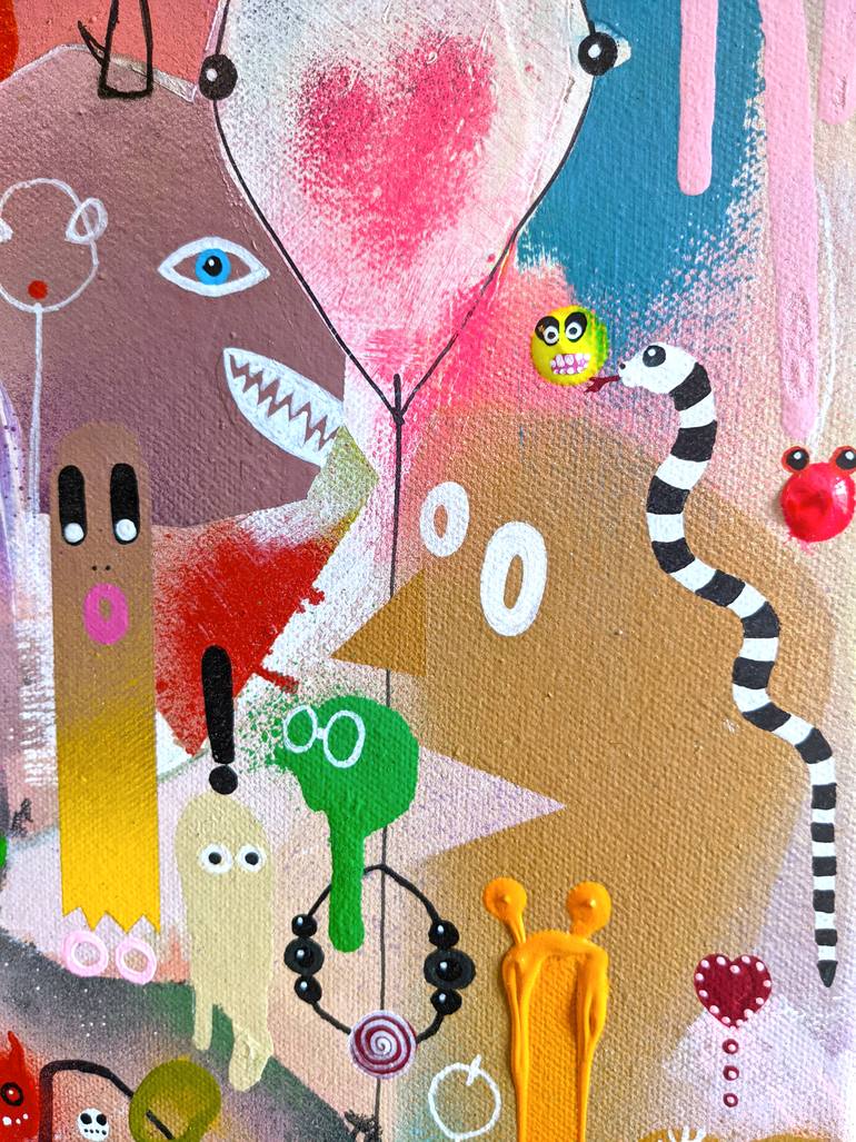 Original Pop Art Graffiti Painting by Michael Tierney