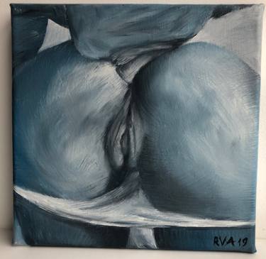 Original Erotic Painting by Valeria R