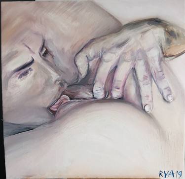 Original Erotic Painting by Valeria R
