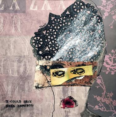 Print of Abstract Portrait Collage by Tony Wynn