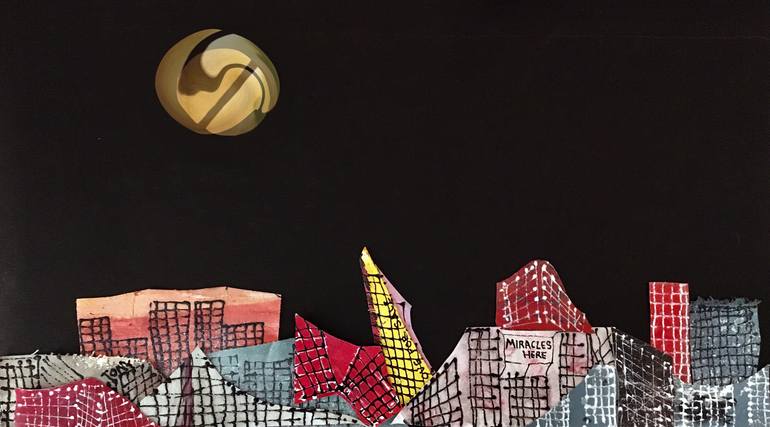 Original Abstract Landscape Painting by Tony Wynn