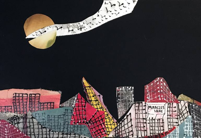 Original Abstract Landscape Painting by Tony Wynn