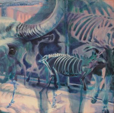 Original Conceptual Animal Paintings by Ash Rose