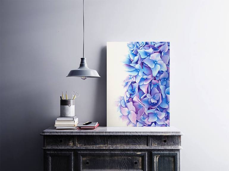 Original Fine Art Floral Painting by Svetlana Lileeva