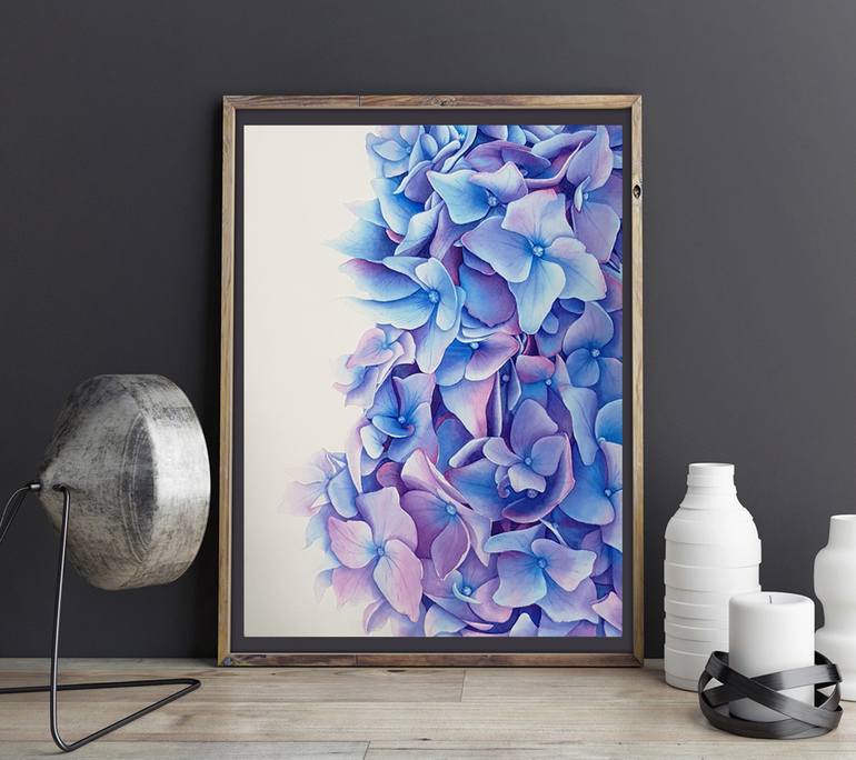 Original Fine Art Floral Painting by Svetlana Lileeva