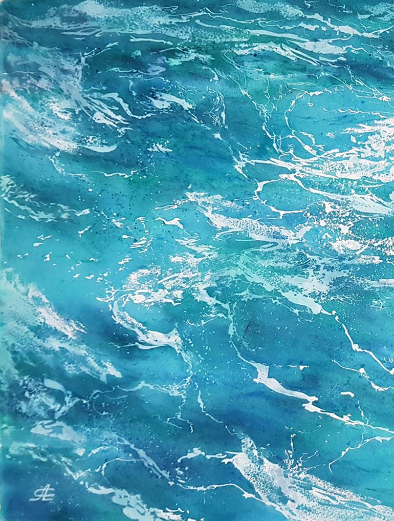 Ocean Paint with Water