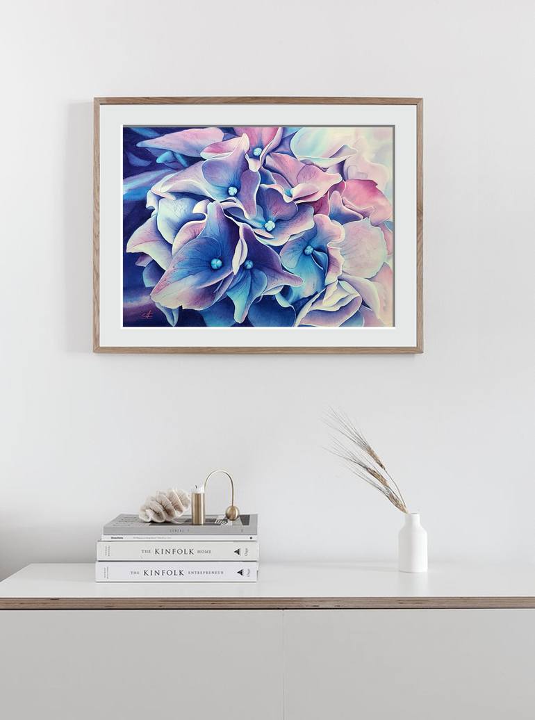 Original Photorealism Floral Painting by Svetlana Lileeva