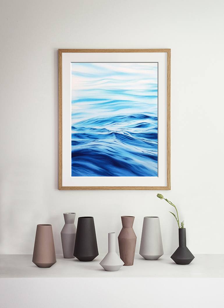 Original Realism Seascape Painting by Svetlana Lileeva