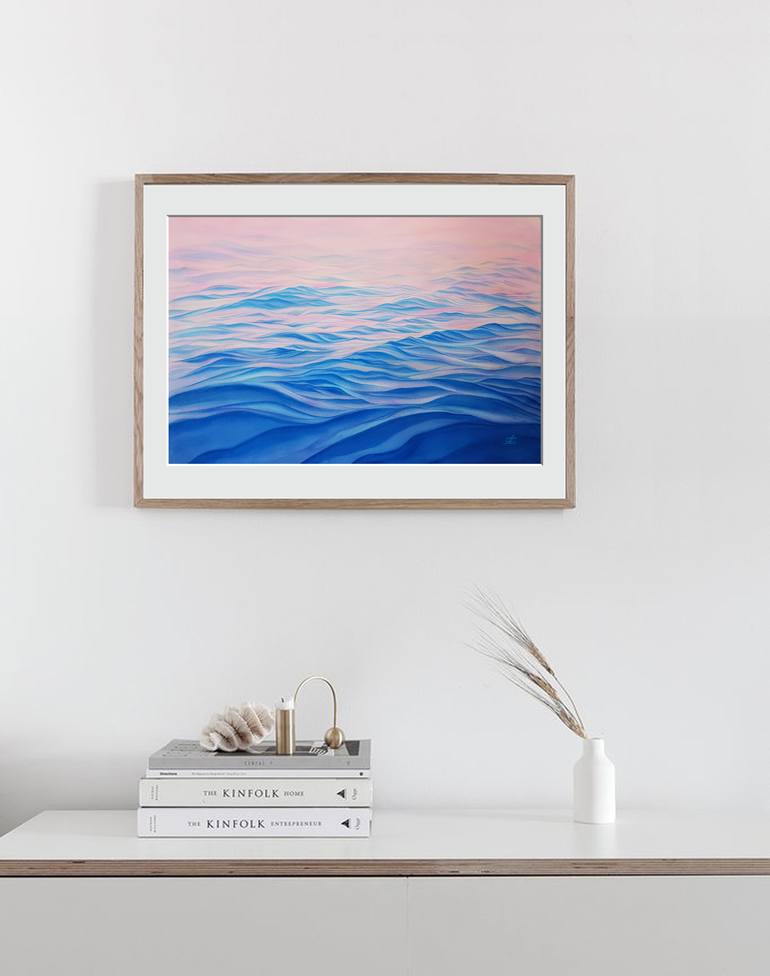 Original Impressionism Seascape Painting by Svetlana Lileeva