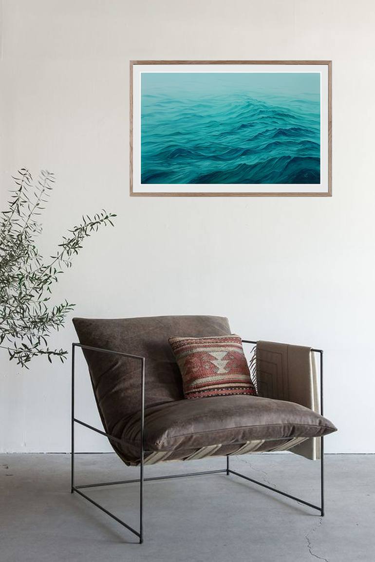 Original Seascape Painting by Svetlana Lileeva