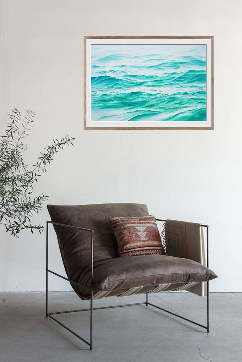 Original Fine Art Seascape Painting by Svetlana Lileeva