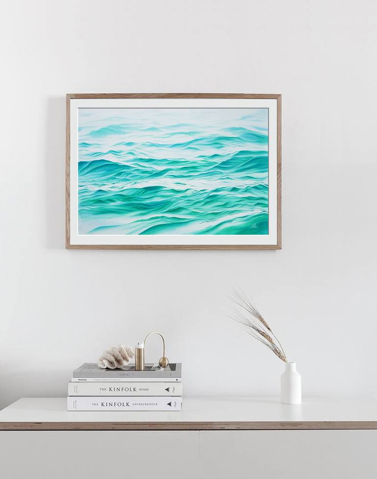 Original Fine Art Seascape Painting by Svetlana Lileeva