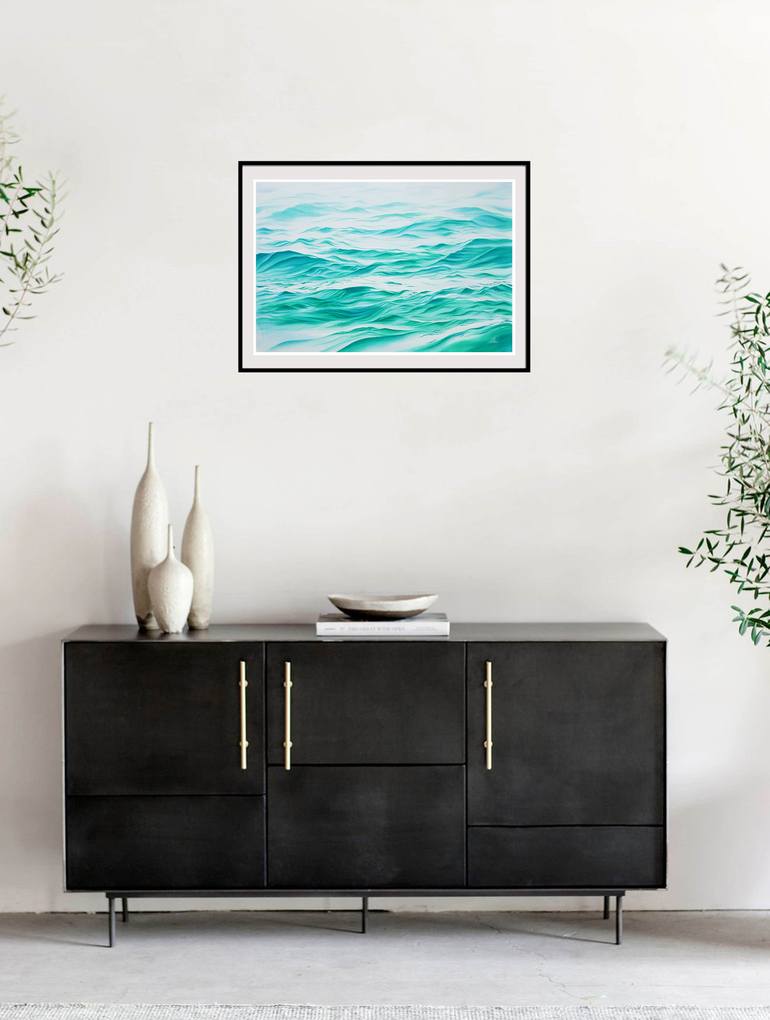 Original Fine Art Seascape Painting by Svetlana Lileeva