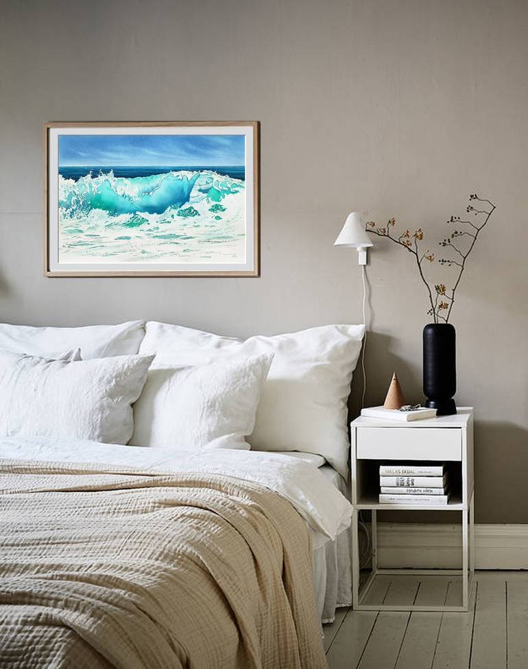 Original Realism Seascape Painting by Svetlana Lileeva