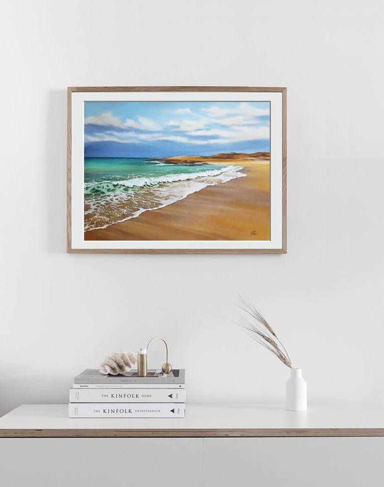 Original Realism Seascape Painting by Svetlana Lileeva