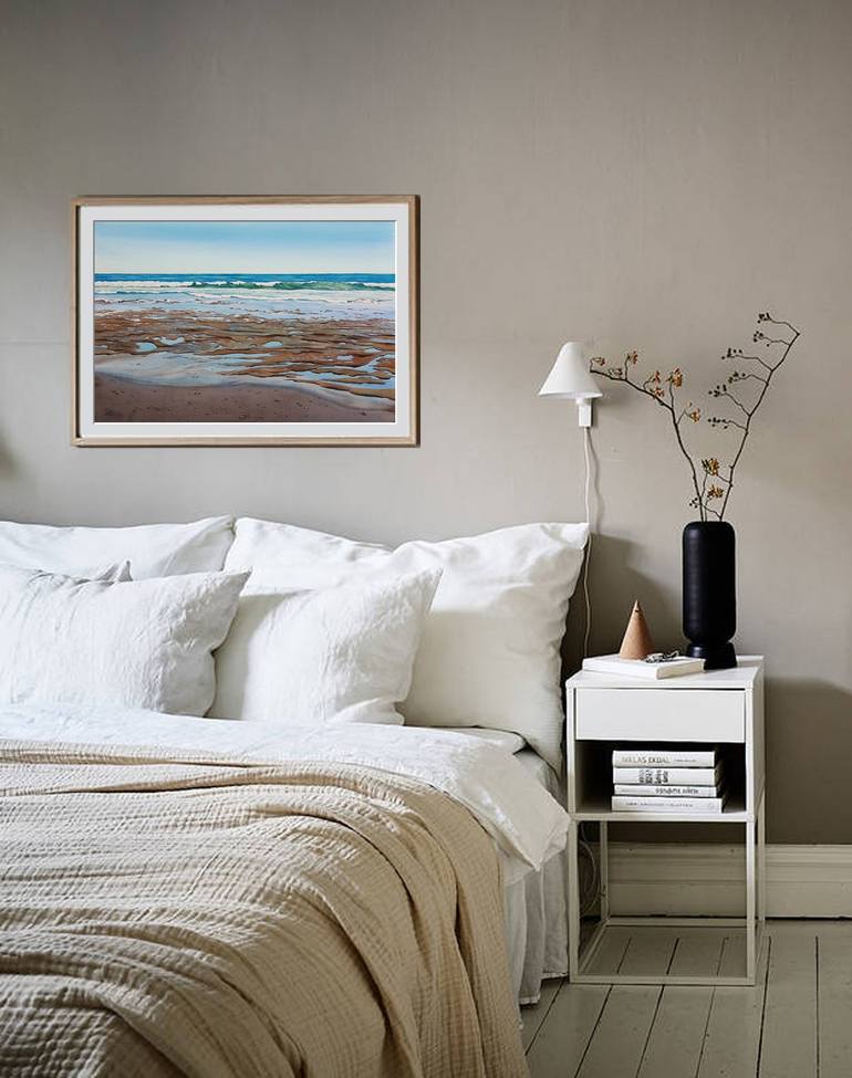 Original Photorealism Seascape Painting by Svetlana Lileeva