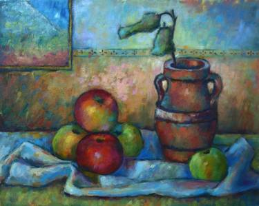 Original Expressionism Still Life Paintings by Marcin Szost