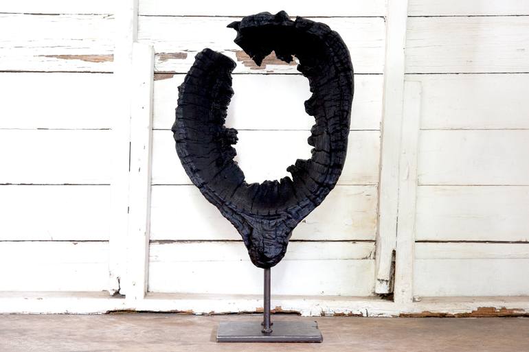 Original Folk Abstract Sculpture by Benjamin Arseguel