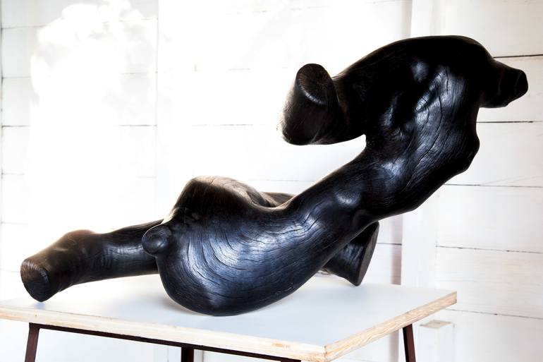 Original Figurative Nude Sculpture by Benjamin Arseguel