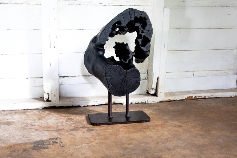 Original Abstract Expressionism Time Sculpture by Benjamin Arseguel