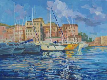 Original Realism Boat Paintings by Nina Jayasinghe