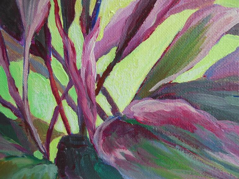 Original Realism Floral Painting by Nina Jayasinghe