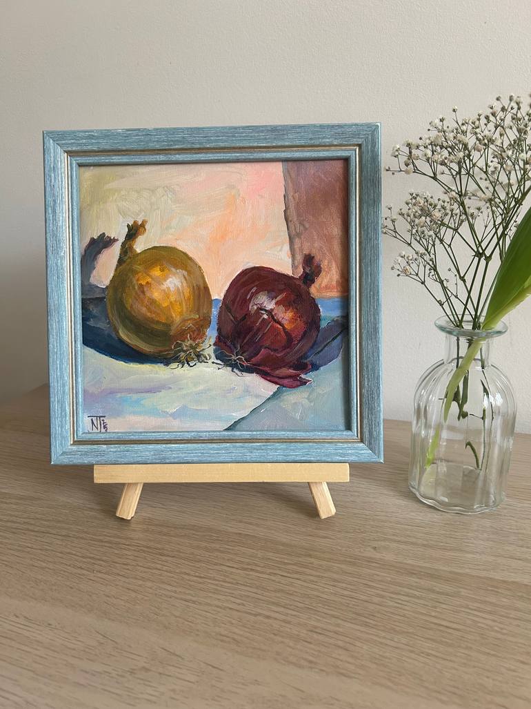 Original Impressionism Still Life Painting by Nina Jayasinghe