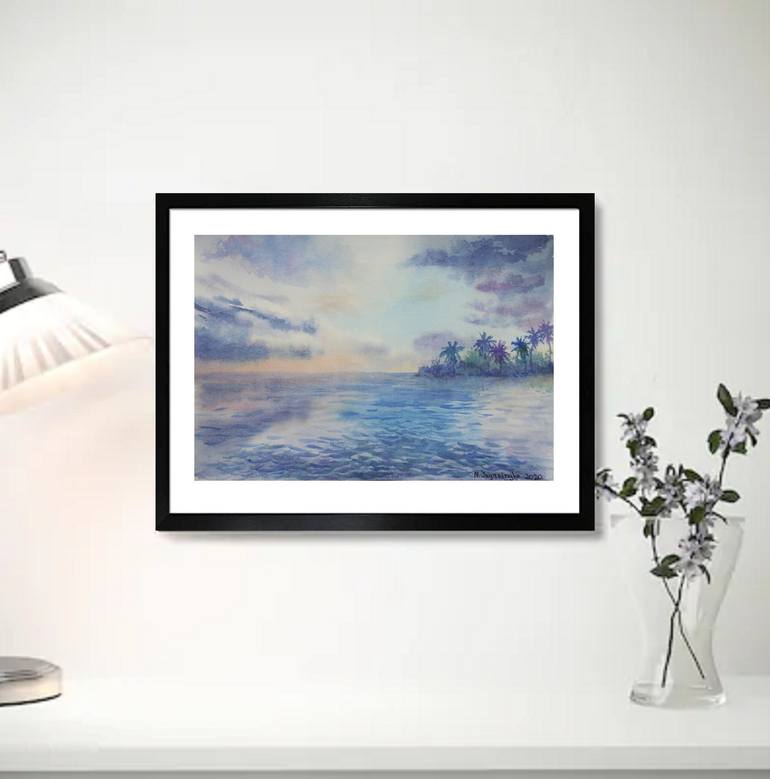 Original Fine Art Landscape Painting by Nina Jayasinghe