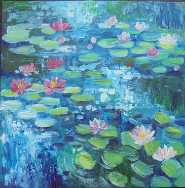 Original Impressionism Nature Paintings by Nina Jayasinghe