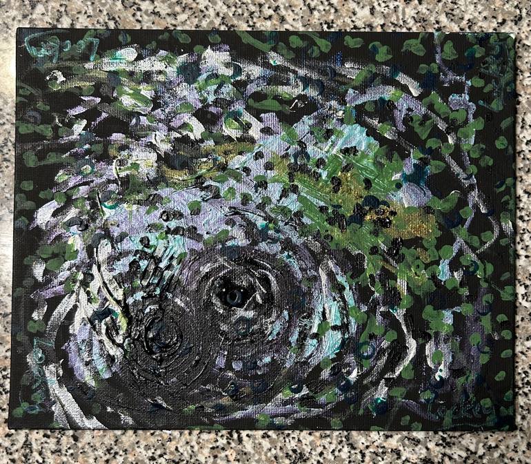 Original Abstract Painting by Lockey White