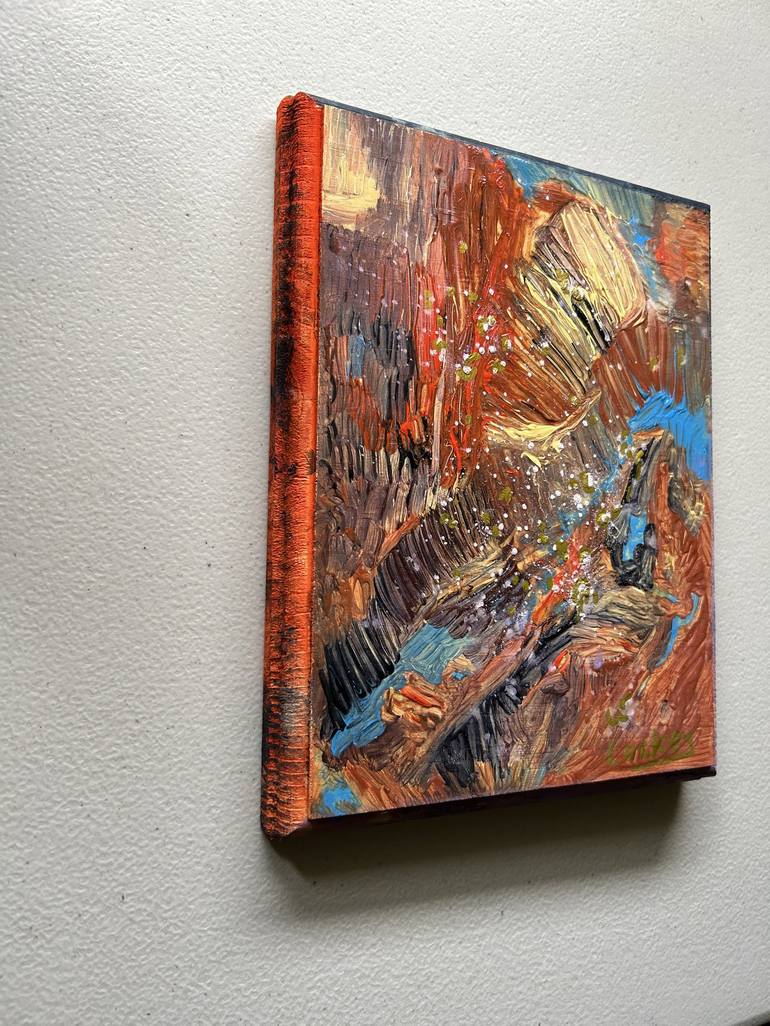 Original Abstract Painting by Lockey White